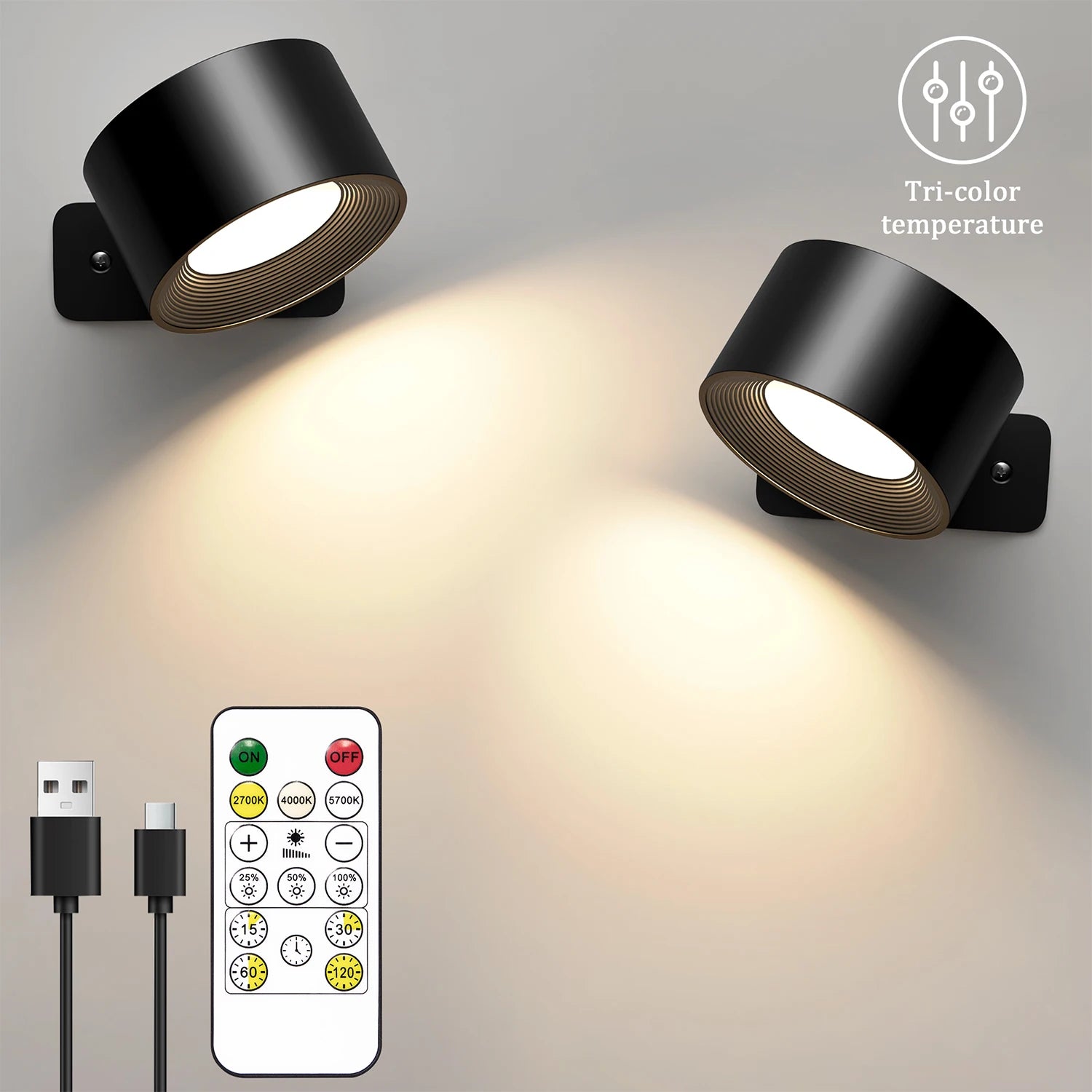 Aurevia Arc Cordless Reading Wall Light
