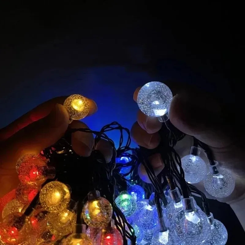 Aurevia™ Dew 30 LED Solar Globe String Lights