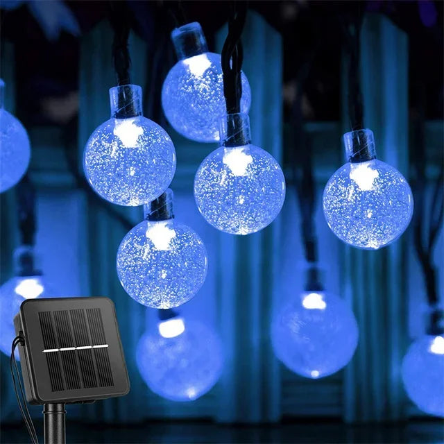 Aurevia™ Dew 30 LED Solar Globe String Lights