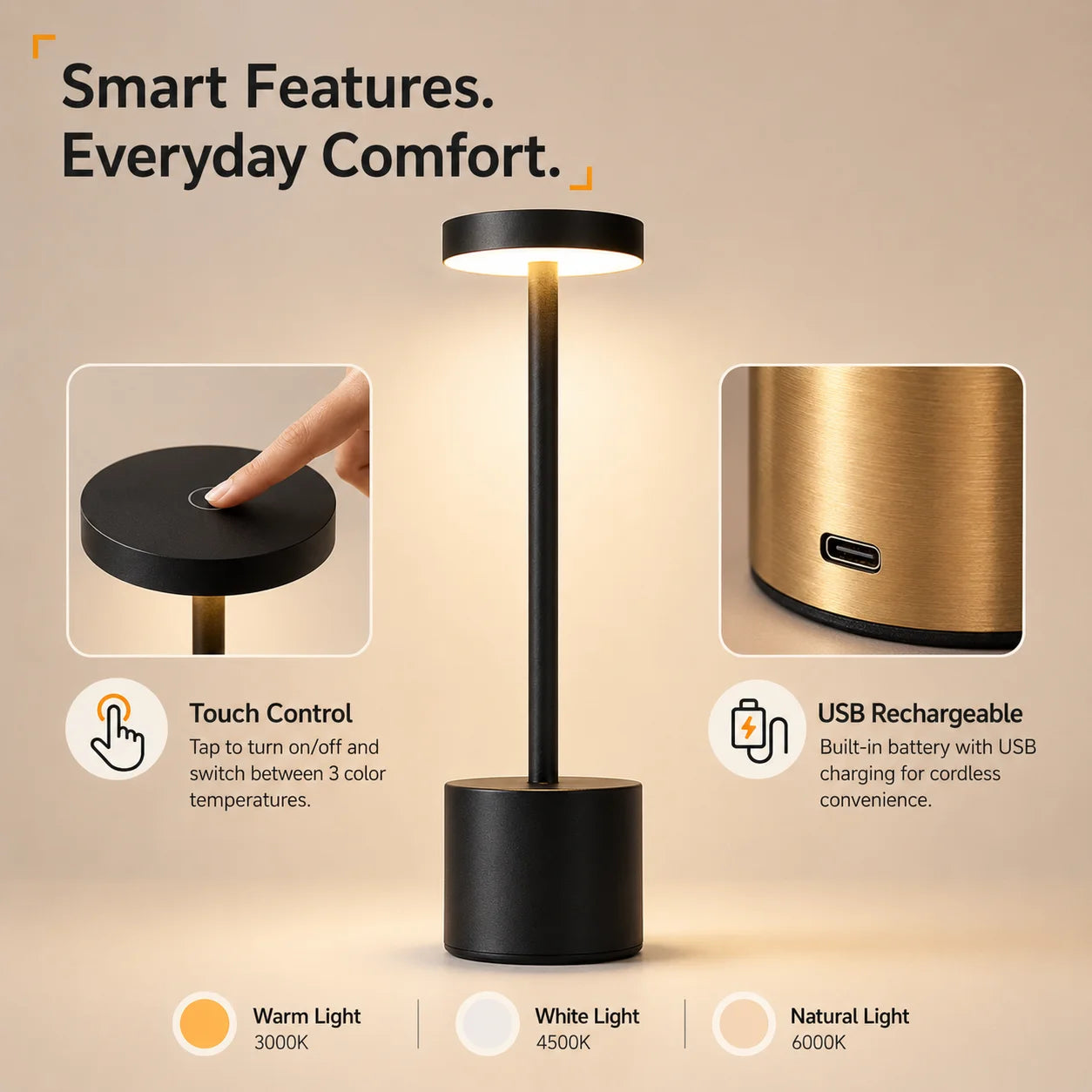 Aurevia Bistro Cordless Table Lamp