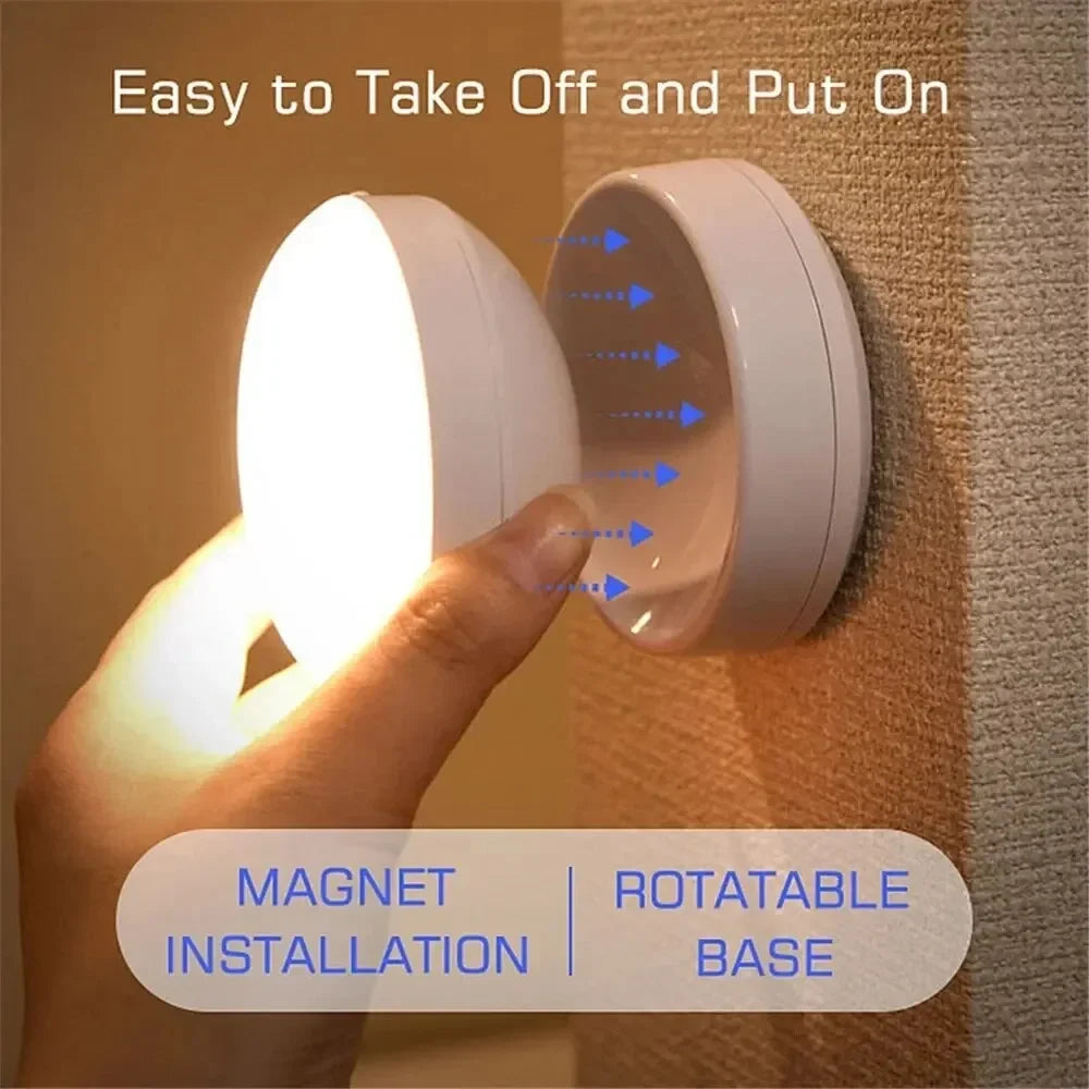 Aurevia™ Pebble 6 LED Motion Night Light
