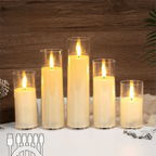 Aurevia™ Taper 30 Hour Rechargeable Candle