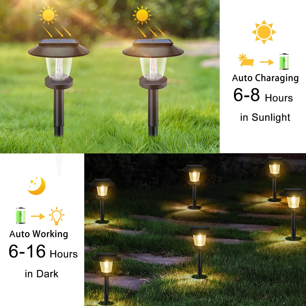 Aurevia™ Willow 500mAh Solar Pathway Light