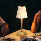 Aurevia™ Pleat 1000mAh Cordless Table Lamp