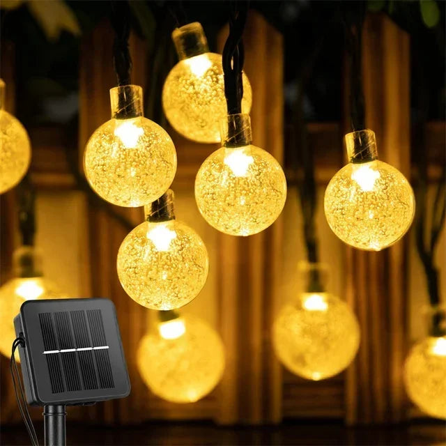 Aurevia™ Dew 30 LED Solar Globe String Lights