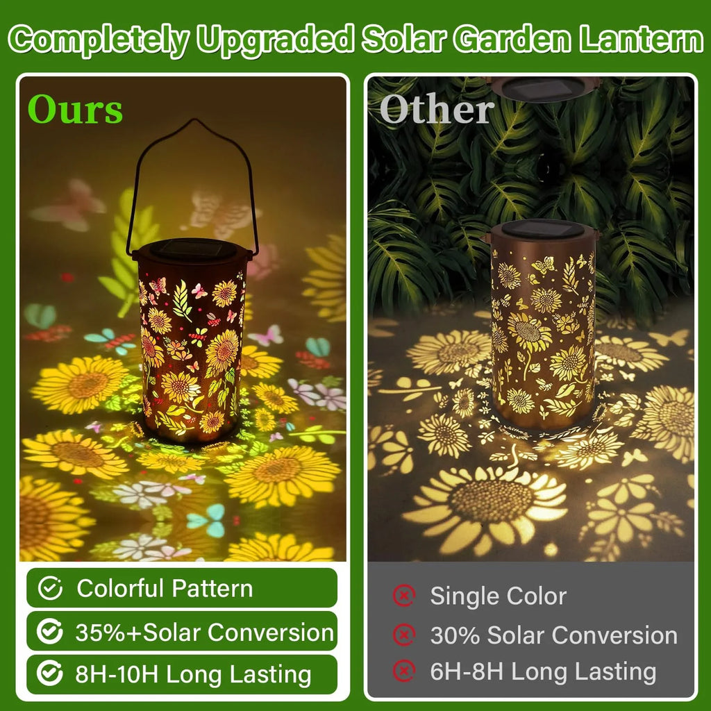Aurevia™ Fern Solar Garden Lantern