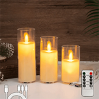 Aurevia™ Taper 30 Hour Rechargeable Candle