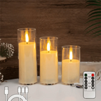 Aurevia™ Taper 30 Hour Rechargeable Candle