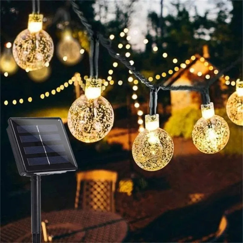 Aurevia™ Dew 30 LED Solar Globe String Lights