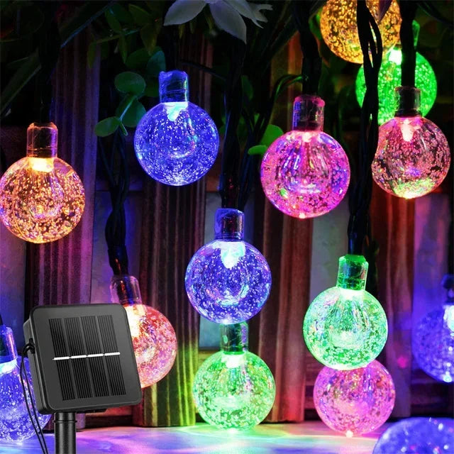 Aurevia™ Dew 30 LED Solar Globe String Lights