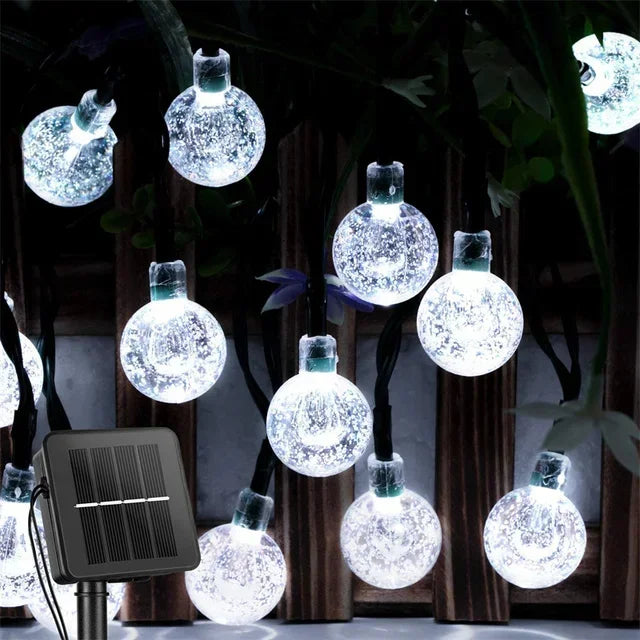 Aurevia™ Dew 30 LED Solar Globe String Lights