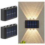 Aurevia™ Ledge 6 LED Solar Fence Light