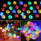 Aurevia™ Dew 30 LED Solar Globe String Lights