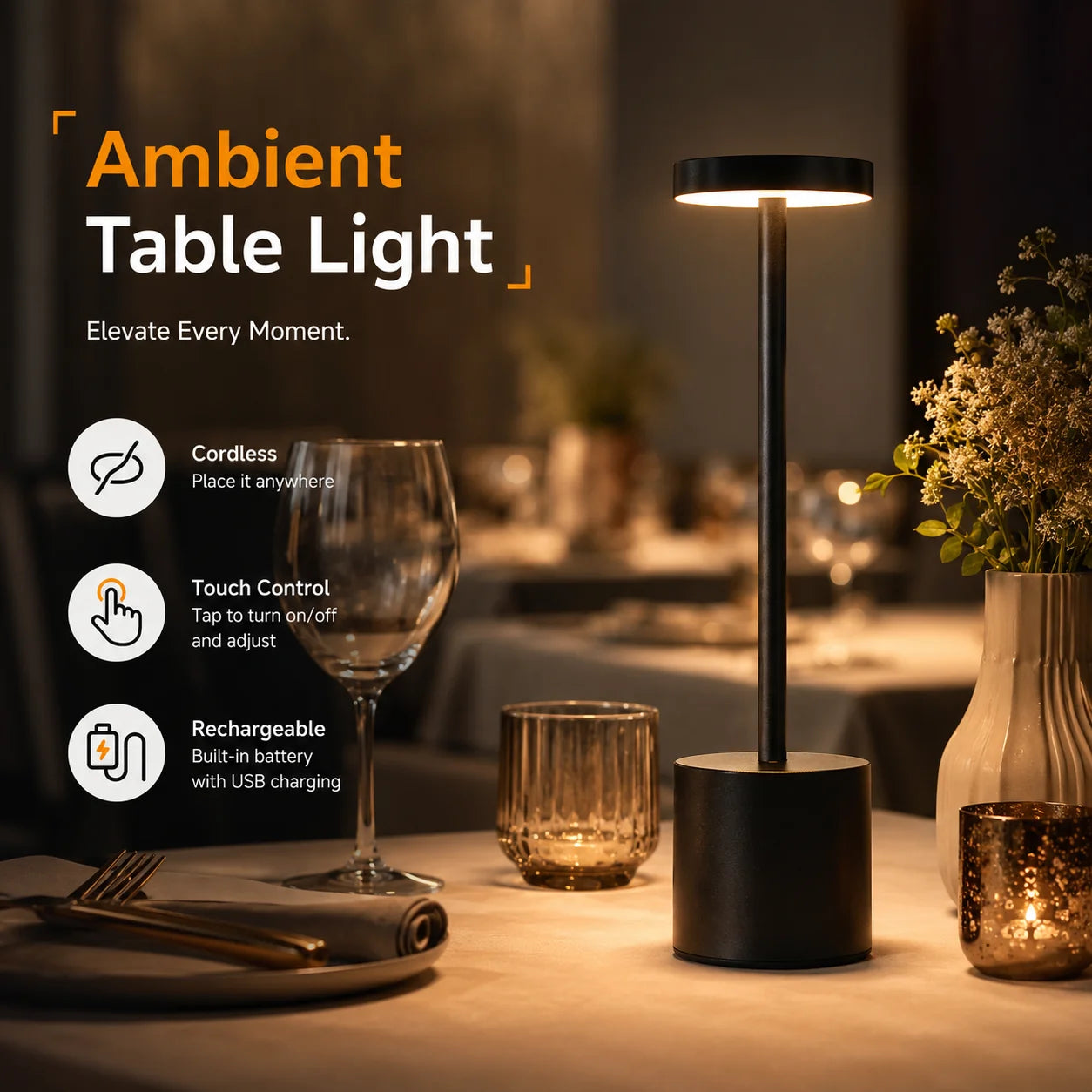 Aurevia Bistro Cordless Table Lamp