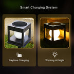 Aurevia™ Crown IP65 Solar Post Light