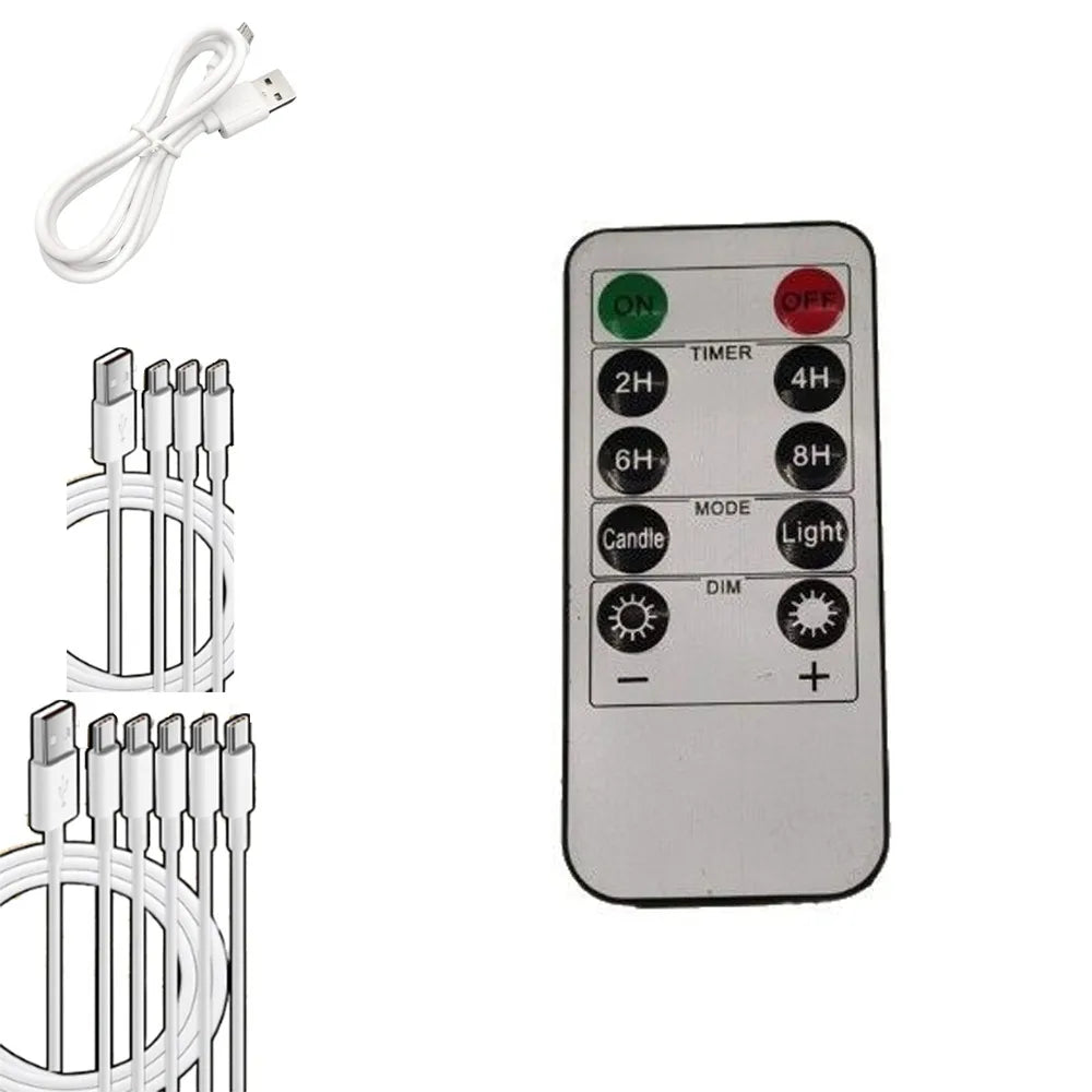 Aurevia™ Taper 30 Hour Rechargeable Candle