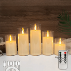Aurevia™ Taper 30 Hour Rechargeable Candle