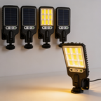Aurevia Sentry Solar Security Light studio product shot