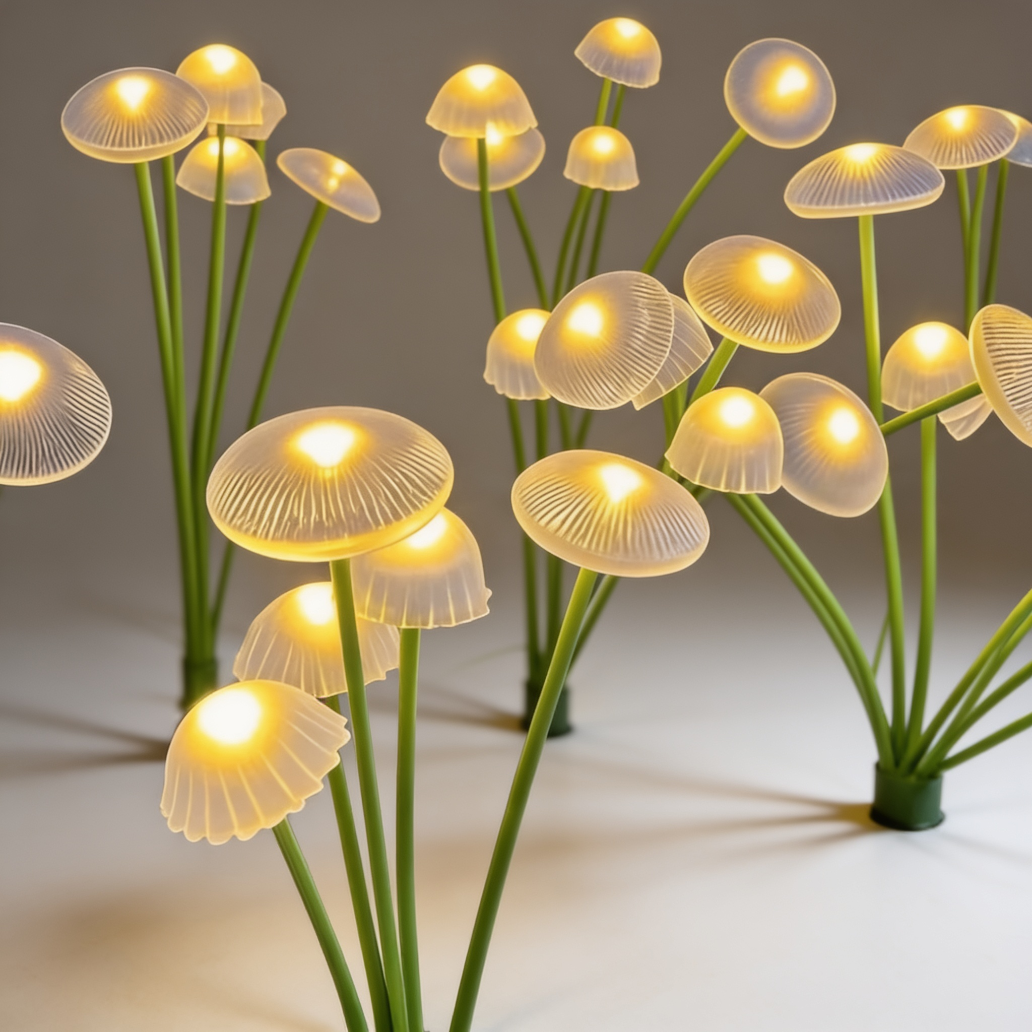Aurevia Glade Solar Mushroom Light studio product shot